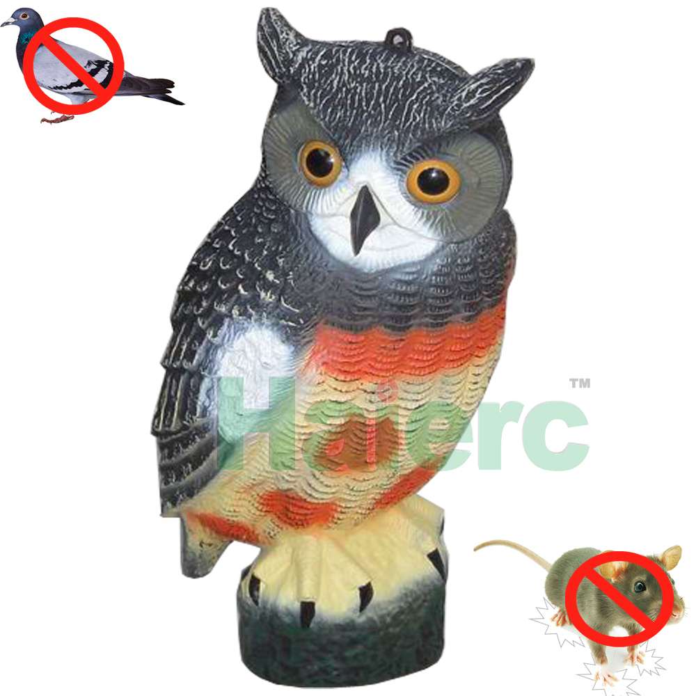 >Plastic Owl  With Flash Eyes HC15037